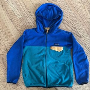 Patagonia Kids Micro D Snap T Fleece Jacket - Size Small (7-8)